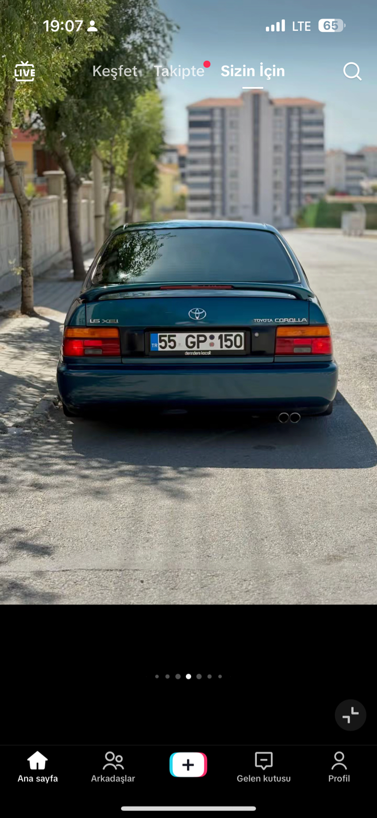 Orjinal Işıklı spoiler