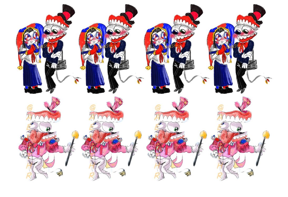 Caine sticker @aeisthr' s redesign ( The Amazing Digital Circus)