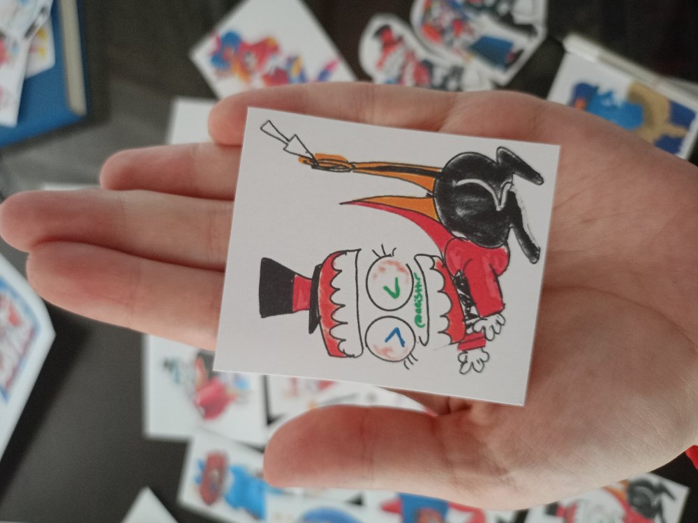 Mini Caine sticker ( The Amazing Digital Circus)