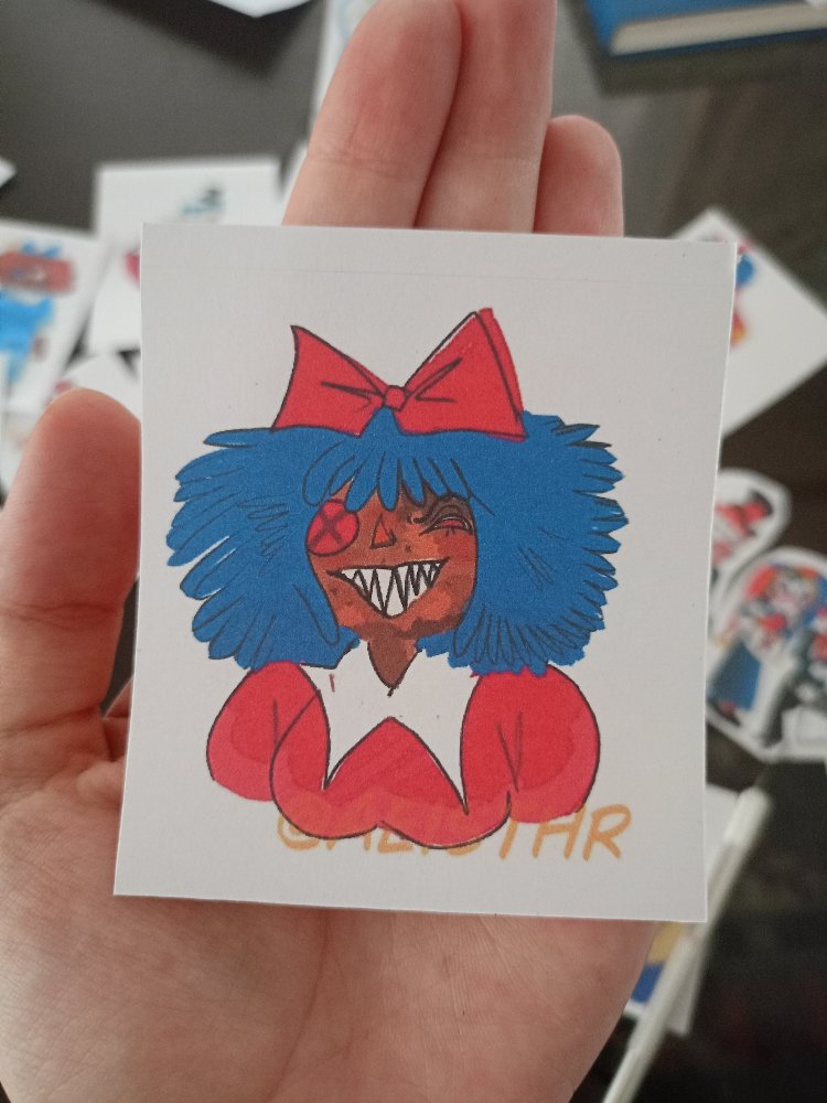 Evil Ragatha sticker ( The Amazing Digital Circus) 