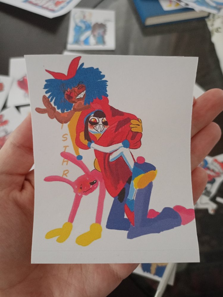 Evil Trio sticker (The Amazing Digital Circus) 