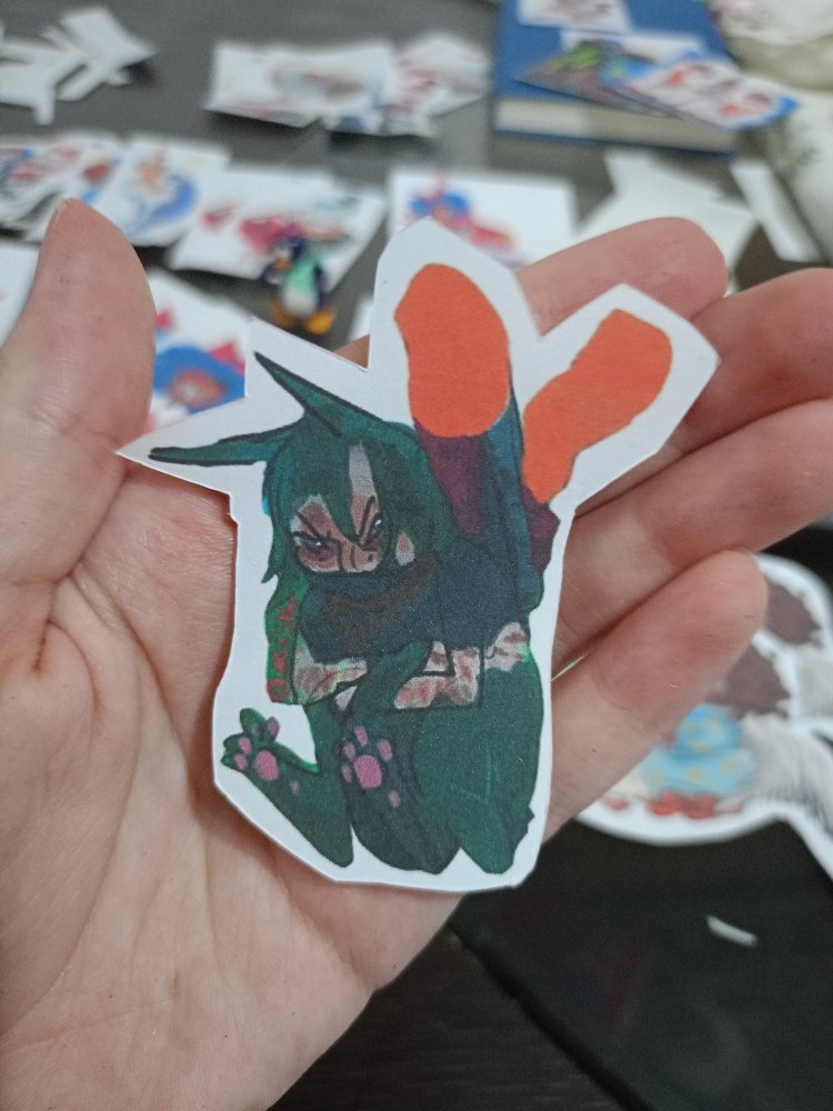 mini Joseph sticker from Ёn†Ṝø:INTO THE ETHER