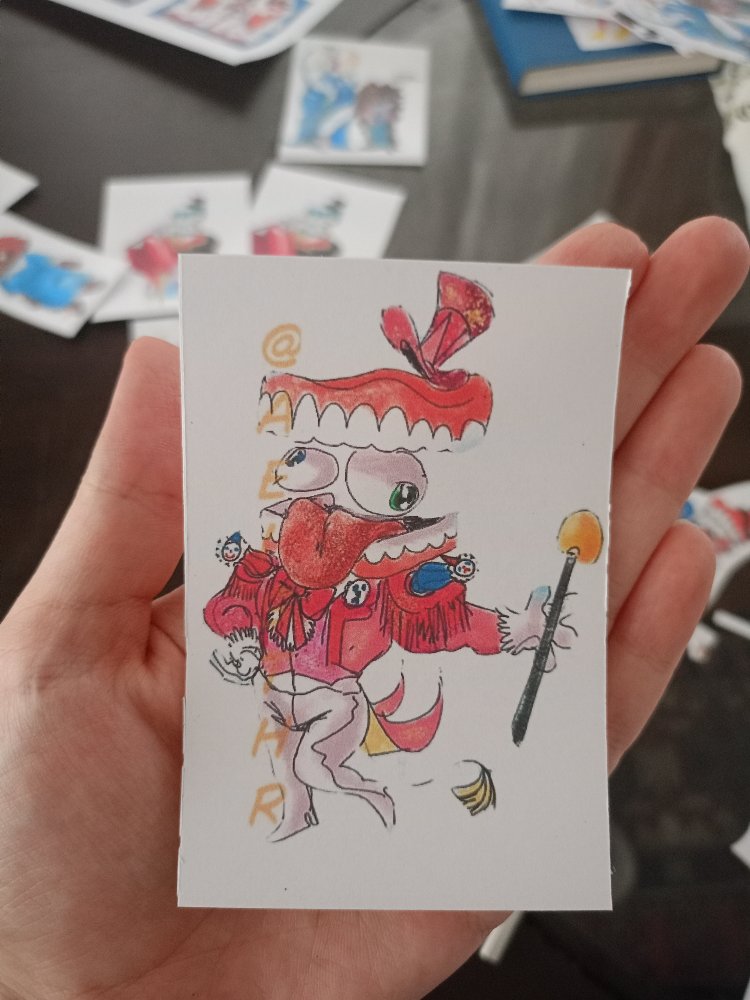 Caine sticker @aeisthr' s redesign ( The Amazing Digital Circus)