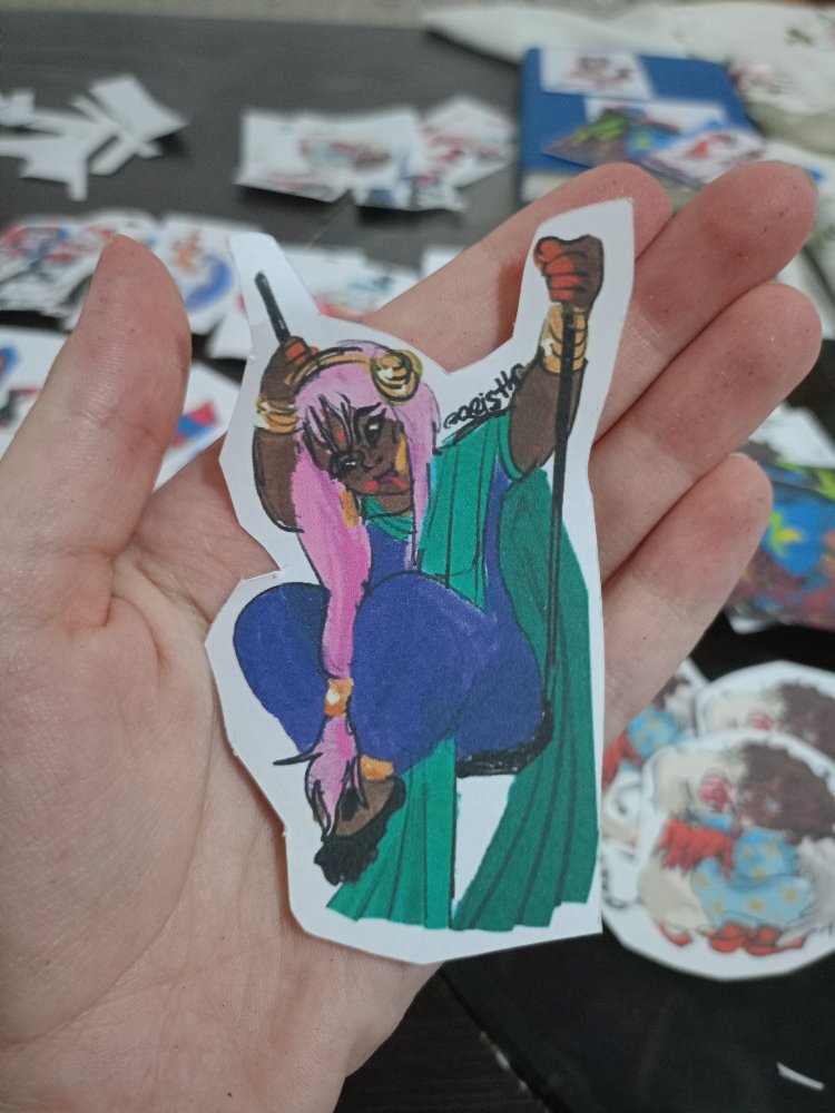 Naomi sticker from Ёn†Ṝø:INTO THE ETHER