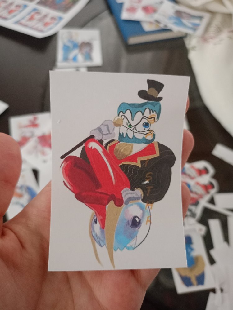 Evil Caine sticker 