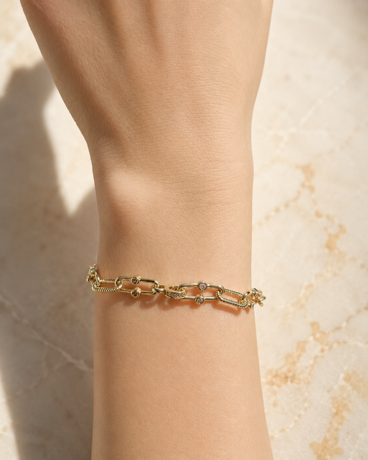 Kilit Gold Bileklik