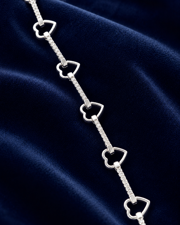 Kalpli Silver Bileklik