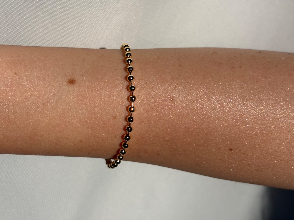 Top Zincir Gold Bileklik
