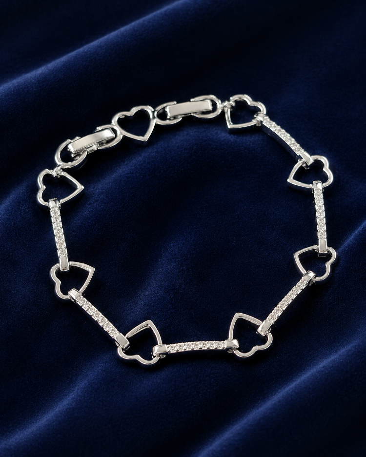 Kalpli Silver Bileklik