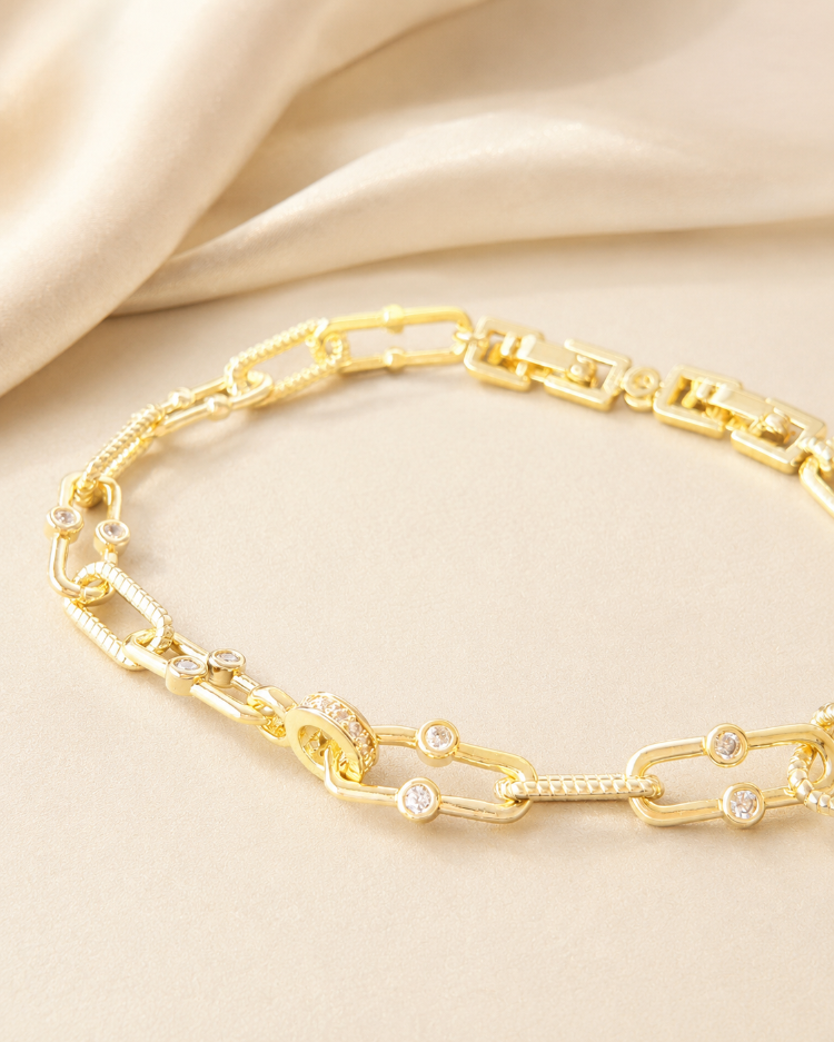 Kilit Gold Bileklik