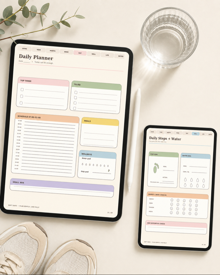 Soft Days Digital Planner