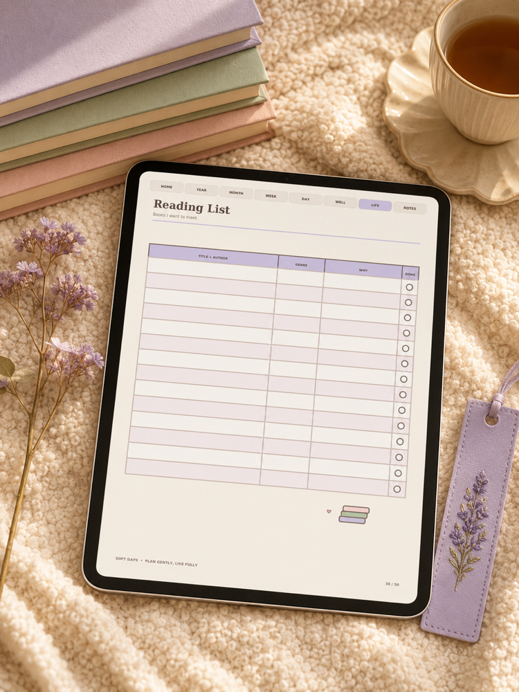 Soft Days Digital Planner