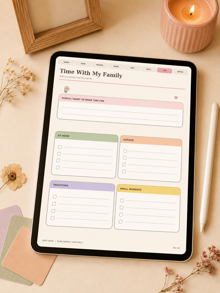 Soft Days Digital Planner