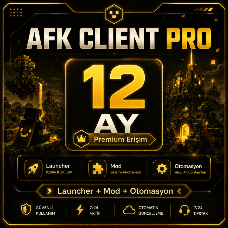 AFK Client Pro – 1 Yıl