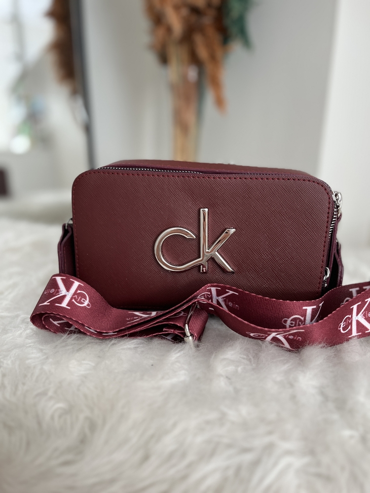 C&K üst kalite bordo çanta 3788/2