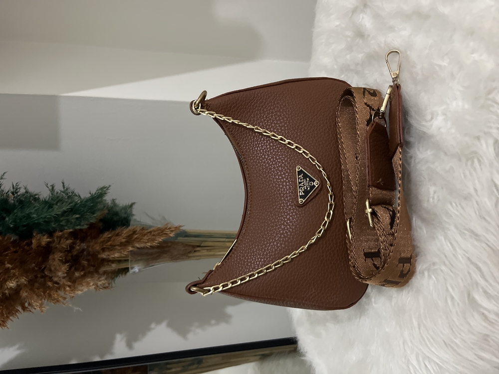 Prada kahverengi baget 3483/3