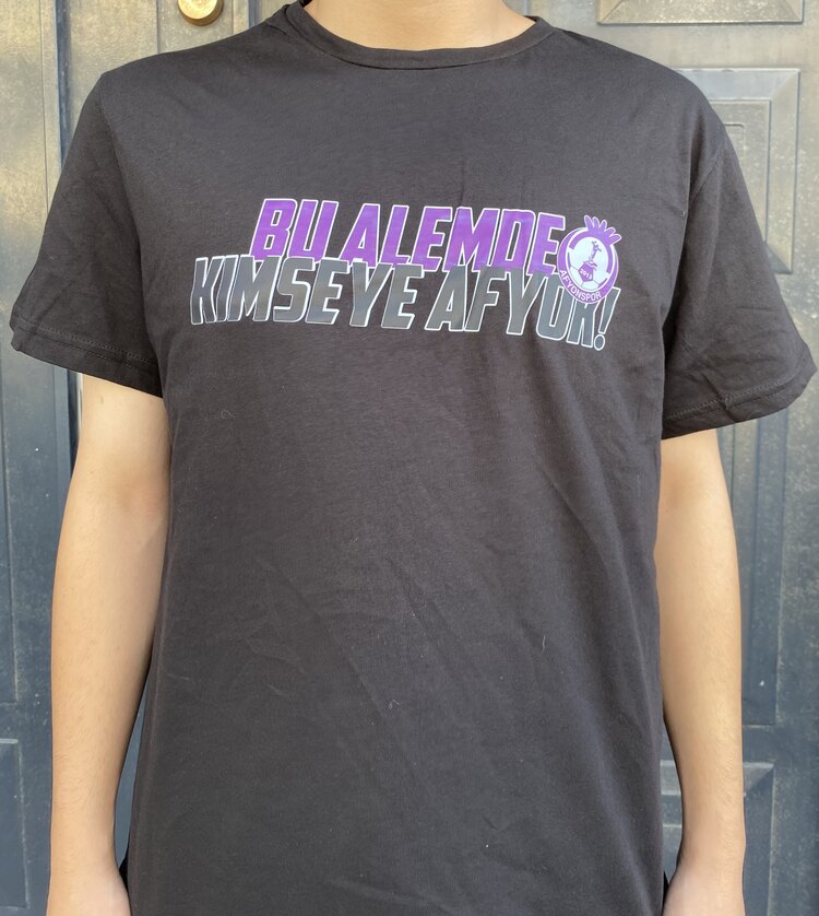 Afyonspor baskılı basic T-shirt (XL- XXL)