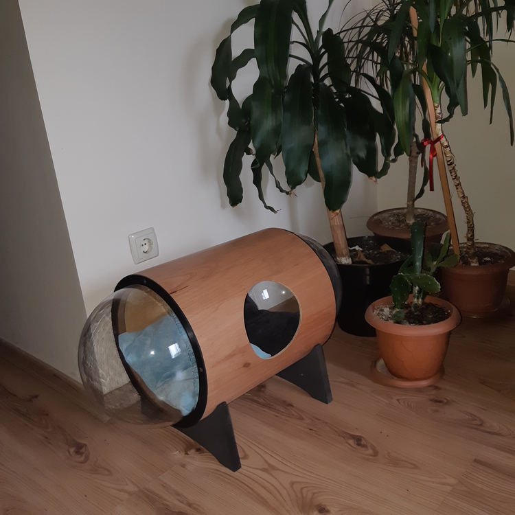 KAPSÜL KEDİ YUVASI