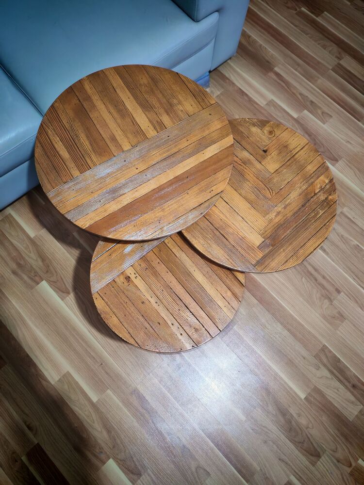 3,lü masif sehpa modeli