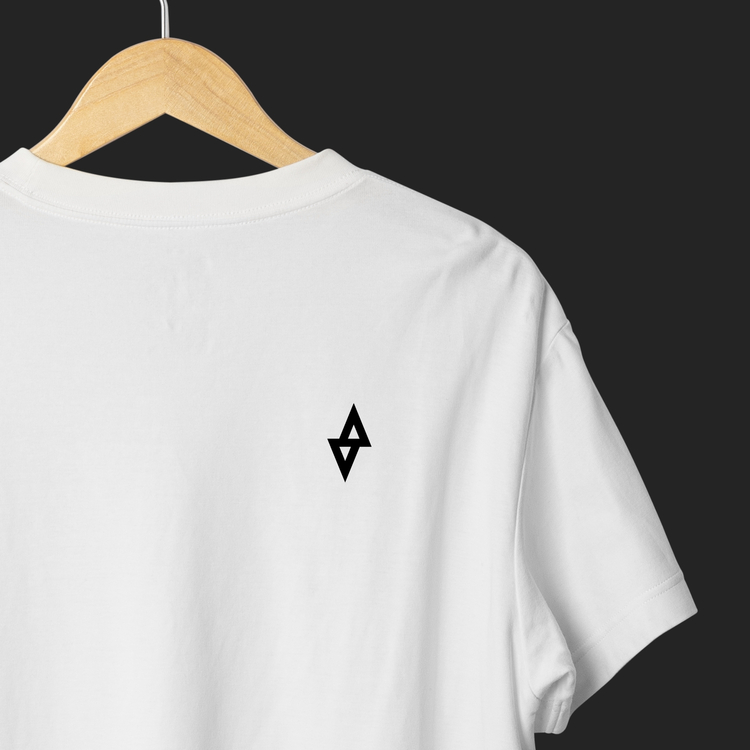 AGARTA Logo | Beyaz Oversize Tişört - Unisex (ÖN SİPARİŞ)