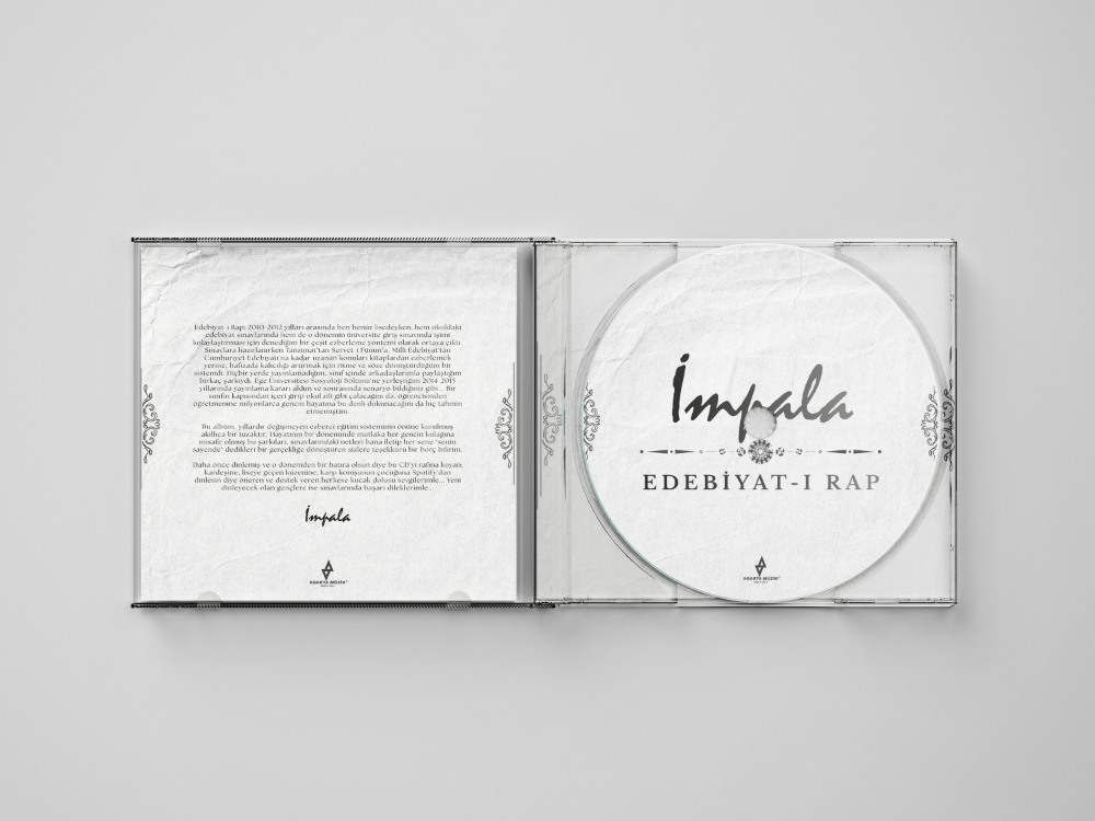 Edebiyat-ı Rap (CD ALBUM) (İmzalı)