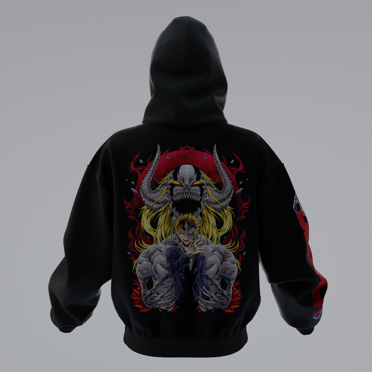 BLEACH ICHIGO KUROSAKI HOLLOW UNISEX HOODIE