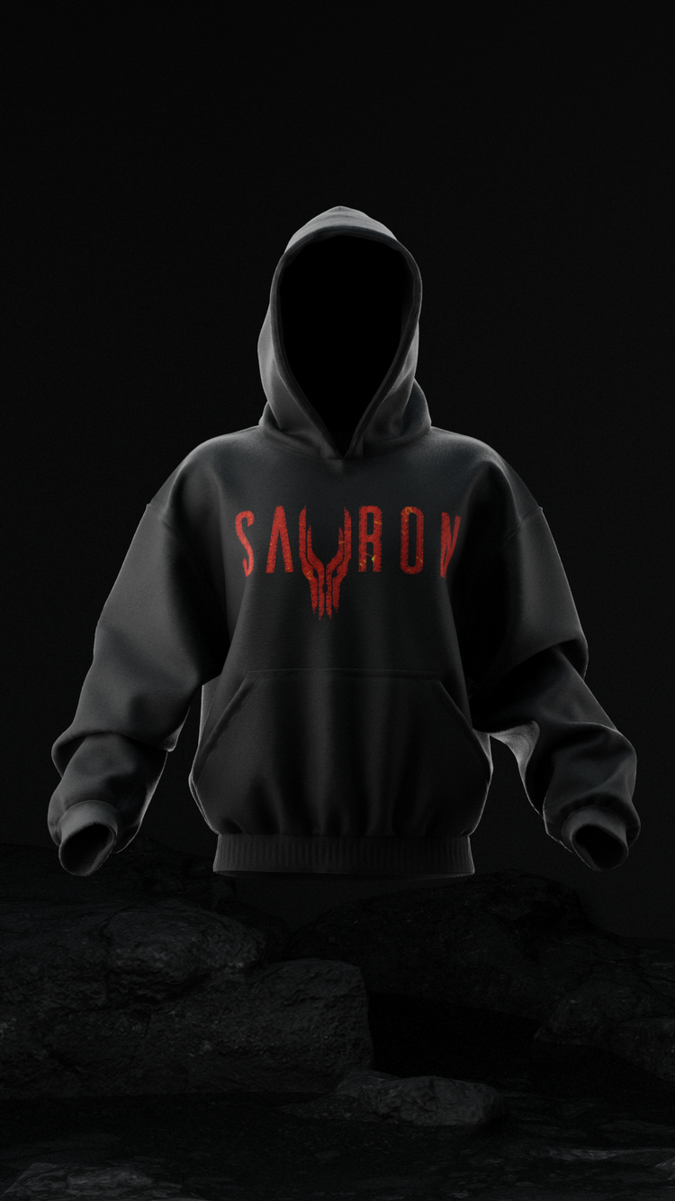 Lord of The Rings Sauron I See You Oversize Unisex Hoodie Kapüşonlu Sweatshirt