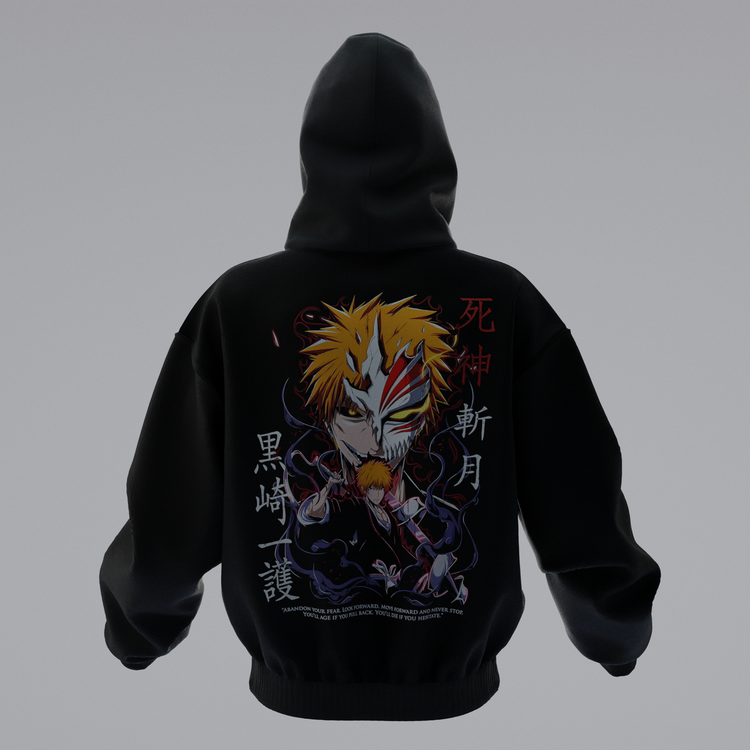 BLEACH ICHIGO KUROSAKI MASK UNISEX HOODIE