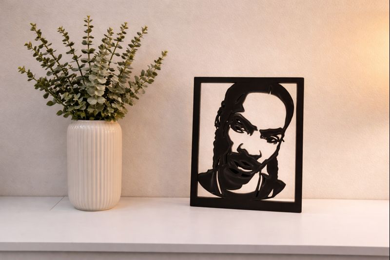  Snoob Dogg Kabartma Tablo