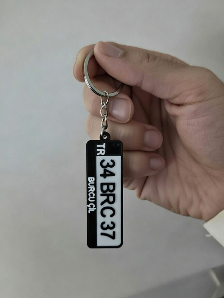 Plaka Anahtarlık Premium