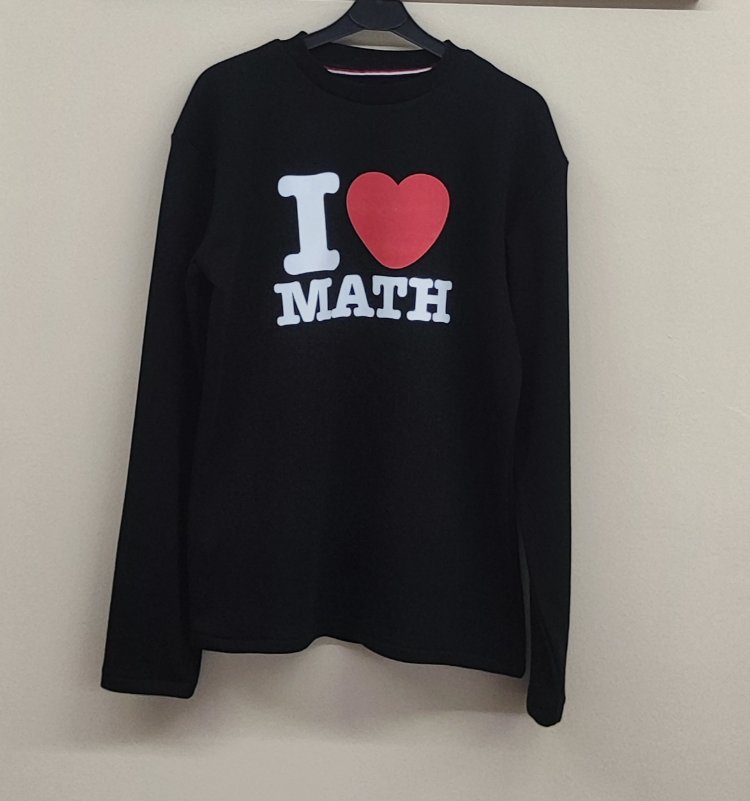 Matematiği çok seviyorum❤ Sweatshirt