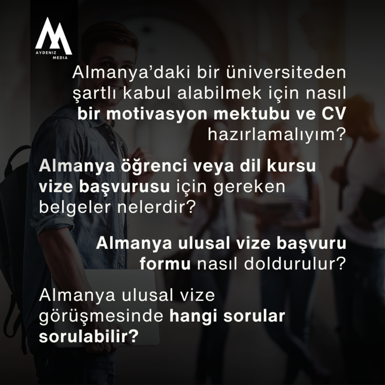 Almanya'da Üniversite Başvuru & Vize İşlemleri | 30 Dakika Görüntülü Danışmanlık
