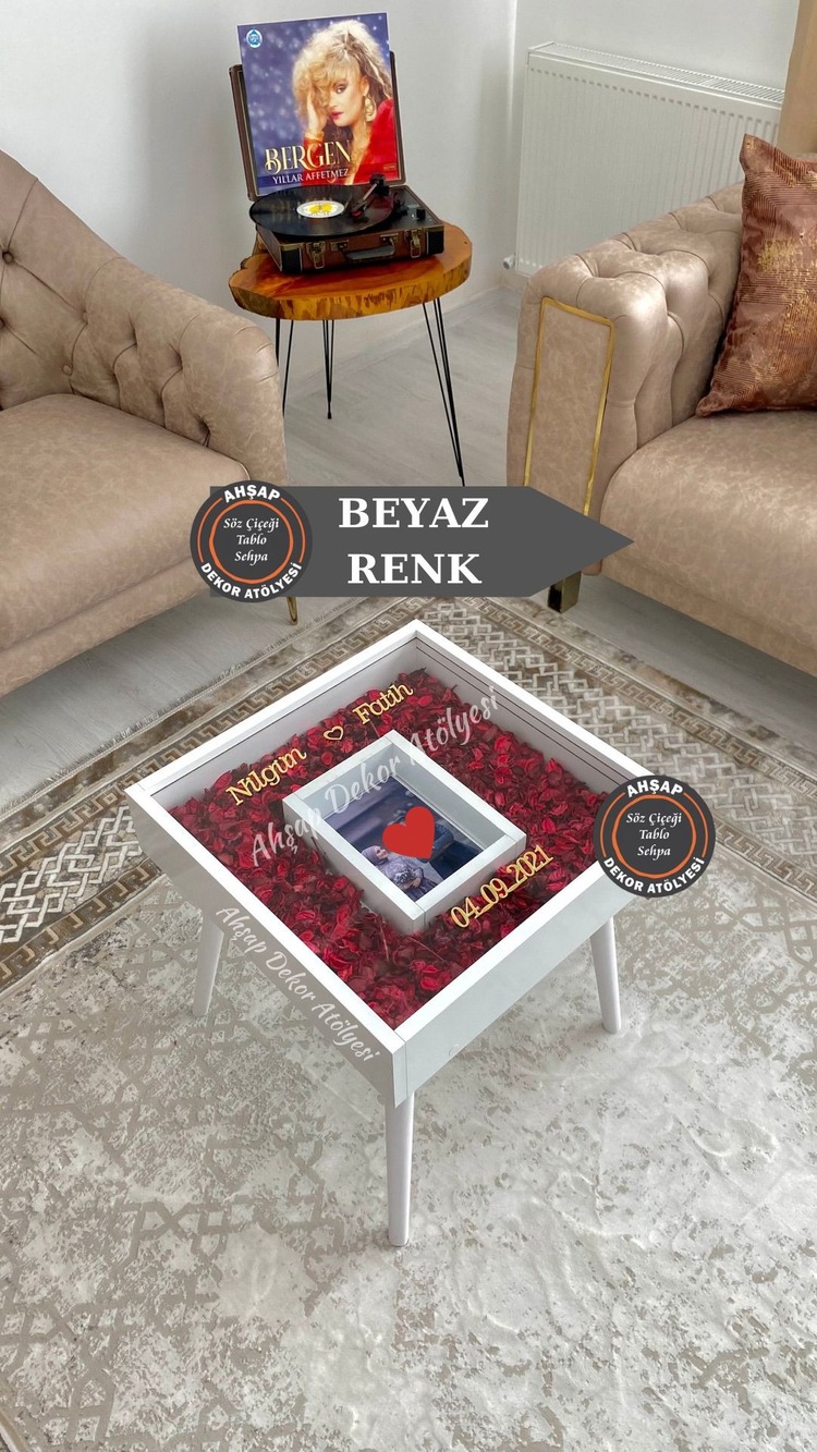 Fotoğraf Çerçeveli Anı Sehpaları ( Açıklamayı Okuyunuz ! )