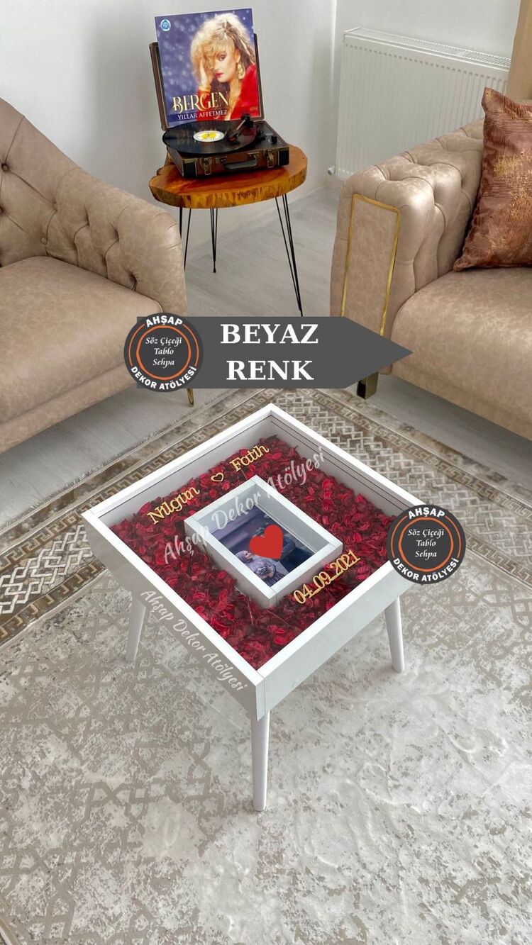 Fotoğraf Çerçeveli Anı Sehpaları ( Açıklamayı Okuyunuz ! )