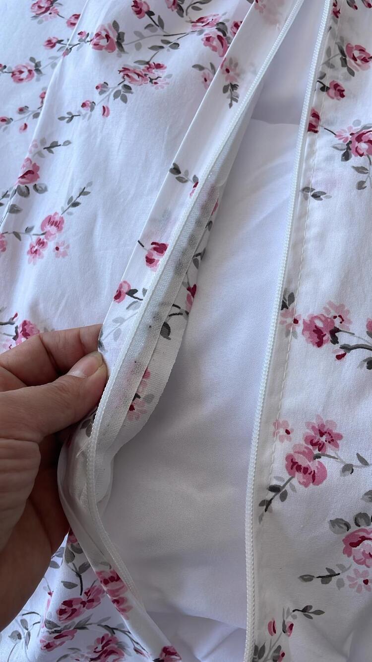 çift kişilik 1.60x2.00 cm yatağa uygun fırfırlı lastikli çarşaf, nevresim takımı