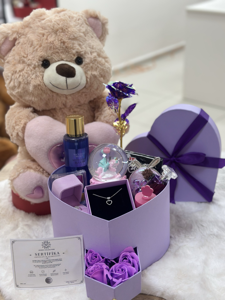 Princess love delux set 925 ayar gümüş takılı
