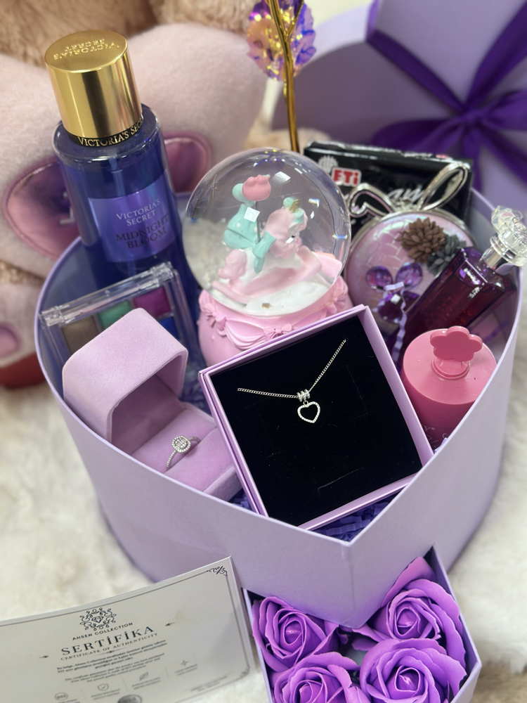 Princess love delux set 925 ayar gümüş takılı