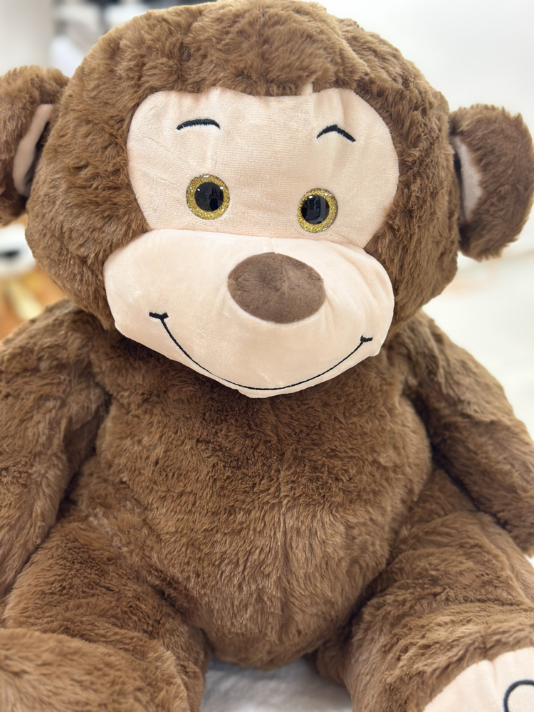 Tatlı maymun peluş 50 cm