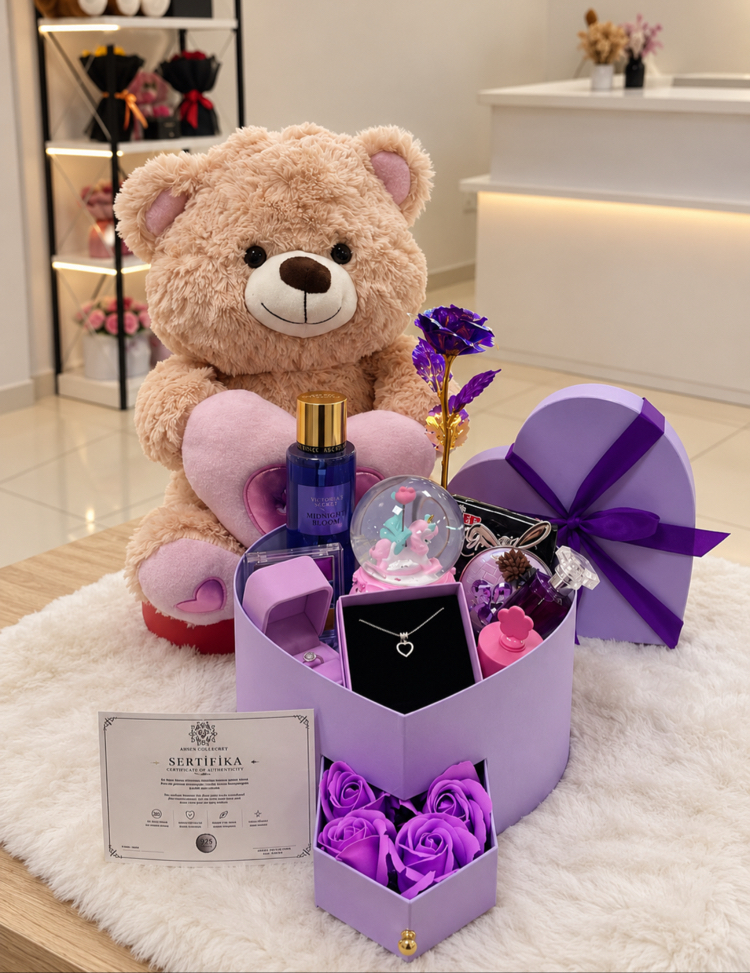 Princess love delux set 925 ayar gümüş takılı