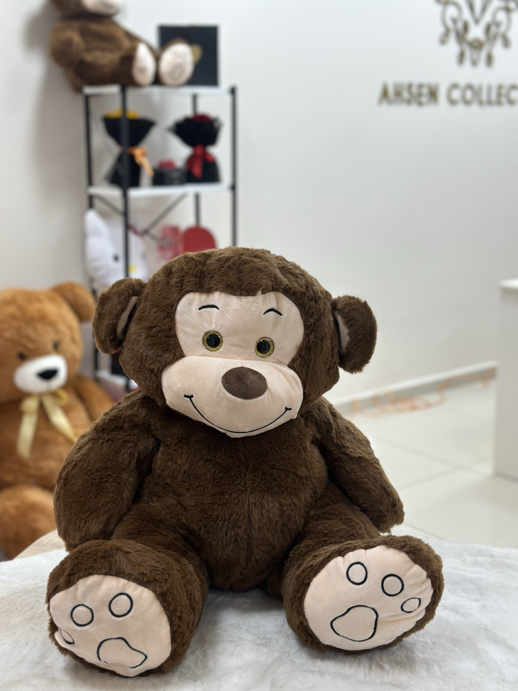 Tatlı maymun peluş 50 cm