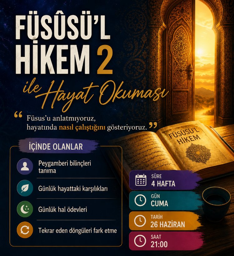 Fusus'ül Hikem Eğitimi 2