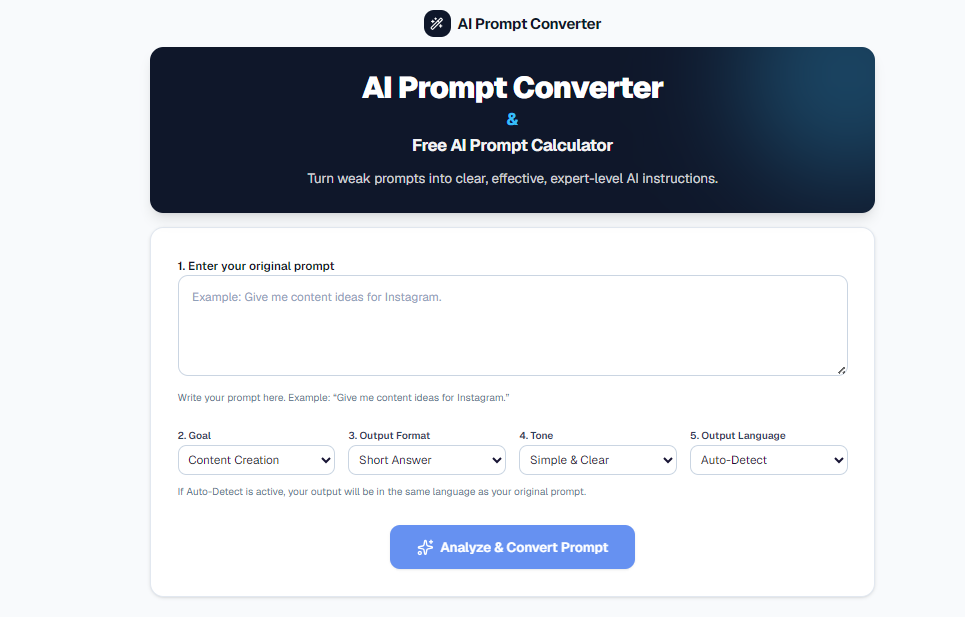 10 Expert Prompt Conversions