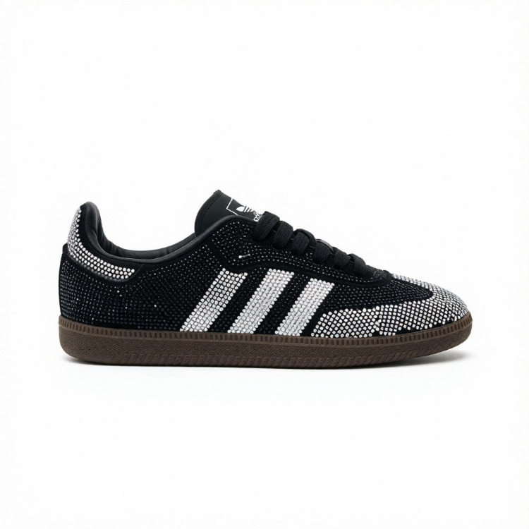 Adidas Samba Silver Black