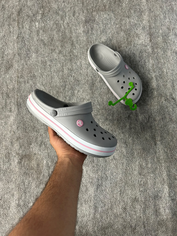 Crocs Crocband Gri Pink