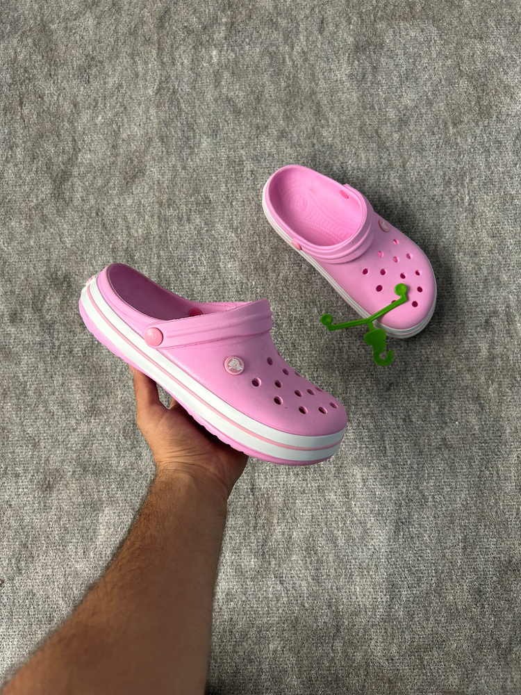 Crocs crocband Pink New