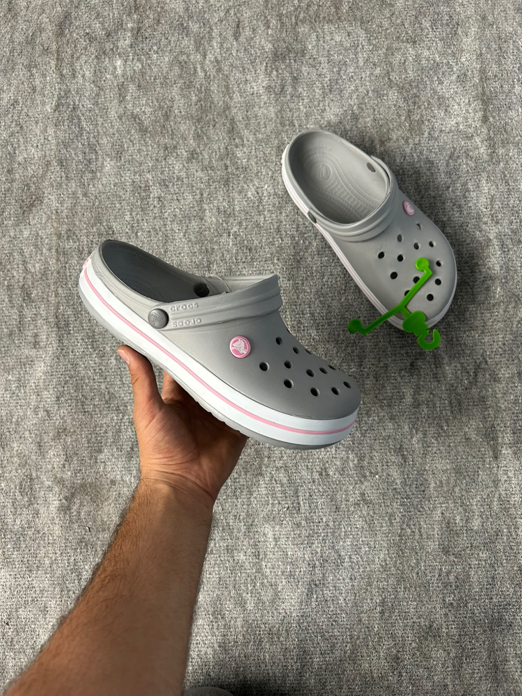 Crocs Crocband Gri Pink