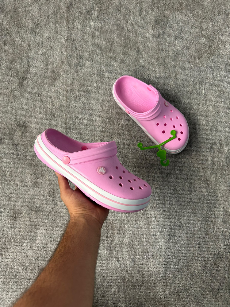 Crocs crocband Pink New