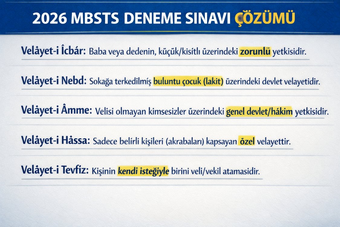 2026 MBSTS ÇÖZÜMLÜ ONLİNE DENEME SINAVI 