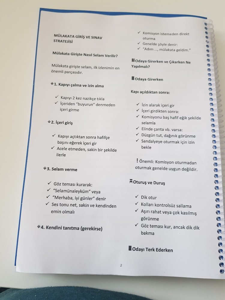 DİYANET AKADEMİ MÜLAKATLARINA HAZIRLIK REHBERİ 