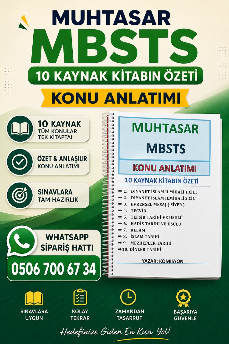 MBSTS ÖZET NOTU 